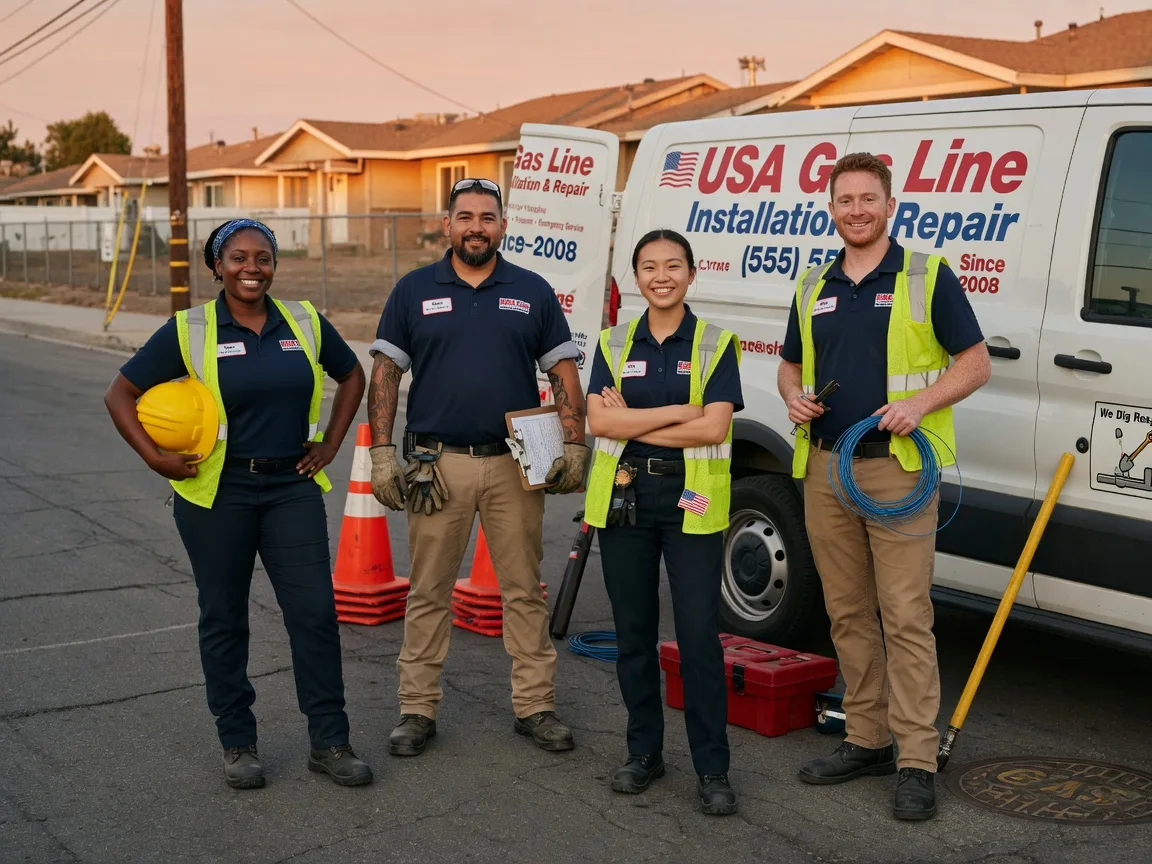 Gas Line Installation company in Kansas, IL